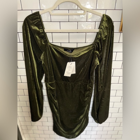 Cider Dresses Nwt Cider Large Velvet Autumn Dress Poshmark